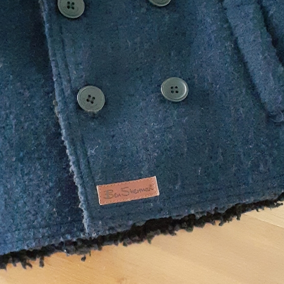 Ben Sherman toddler peacoat jacket - Picture 2 of 6